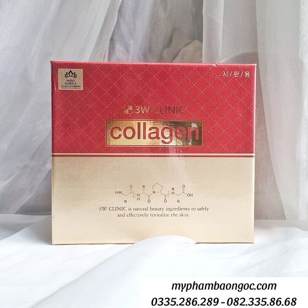 DƯỠNG DA 3W CLINIC COLLAGEN ĐỎ 5IN1 HÀN QUỐC