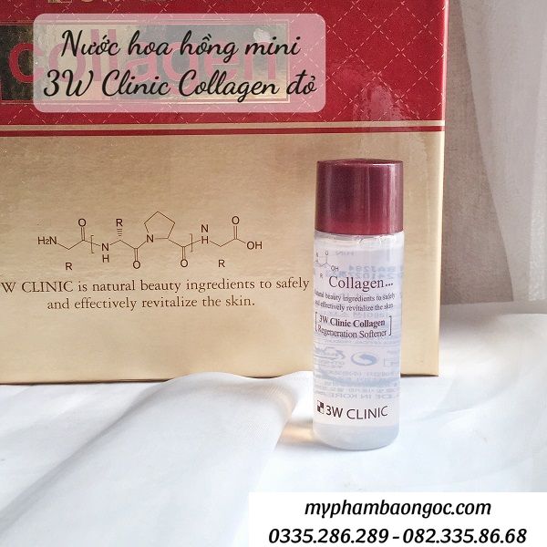 DƯỠNG DA 3W CLINIC COLLAGEN ĐỎ 5IN1 HÀN QUỐC