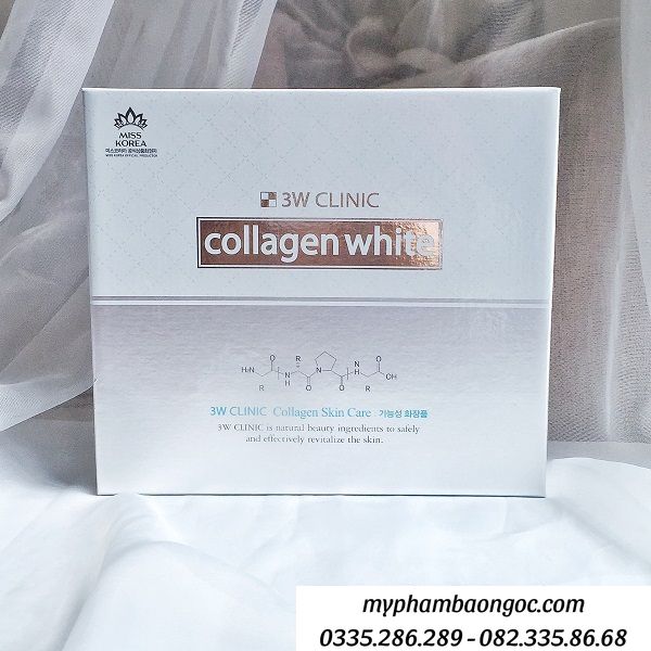 DƯỠNG TRẮNG DA 3W CLINIC COLLAGEN TRẮNG 5IN1