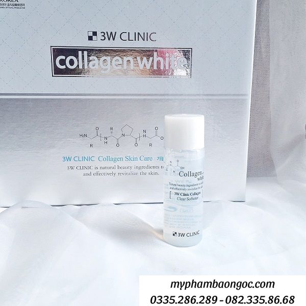 DƯỠNG TRẮNG DA 3W CLINIC COLLAGEN TRẮNG 5IN1