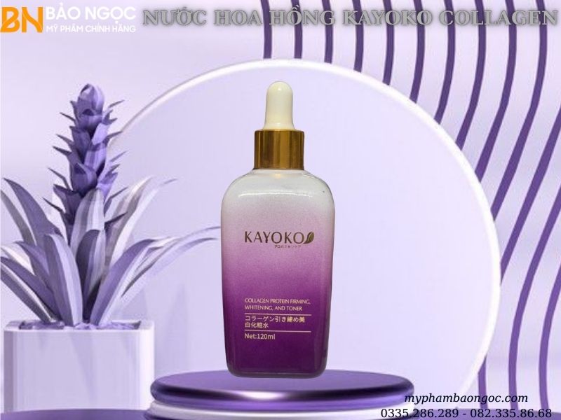 BỘ KAYOKO COLLAGEN TÍM 5IN1 HÀN QUỐC TRỊ NÁM TRẮNG DA