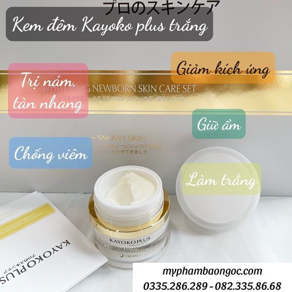 Bộ kem dưỡng trắng da