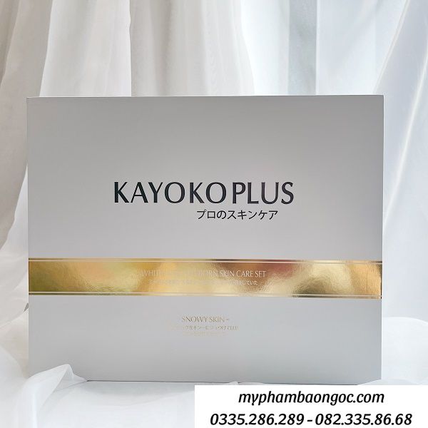Công dụng bộ mỹ phẩm kayoko plus