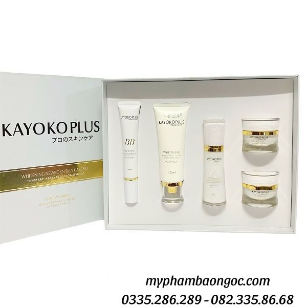 Hướng dẫn sử dụng bộ kem kayoko plus trắng