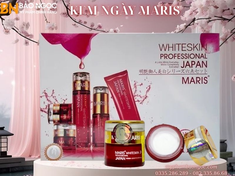 BỘ MỸ PHẨM NHẬT BẢN TRỊ NÁM TÀN NHANG DƯỠNG TRẮNG DA MARIS