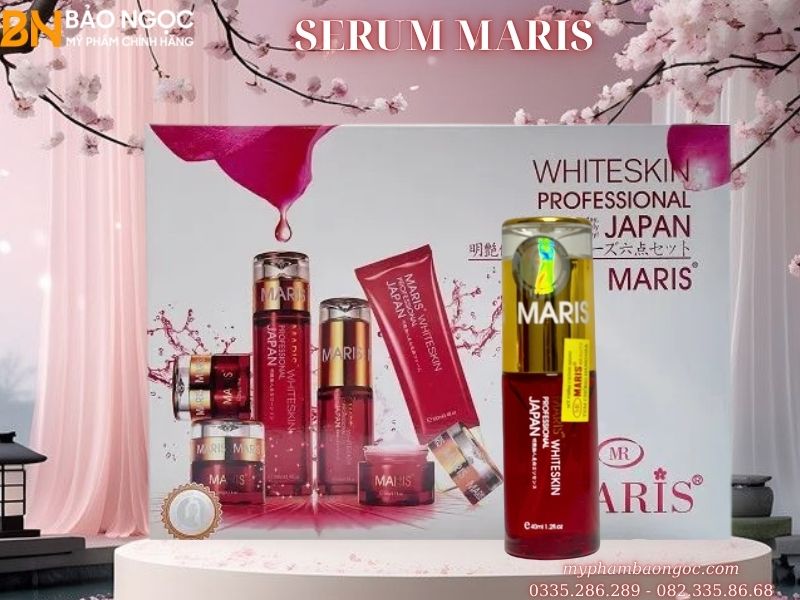 BỘ MỸ PHẨM NHẬT BẢN TRỊ NÁM TÀN NHANG DƯỠNG TRẮNG DA MARIS
