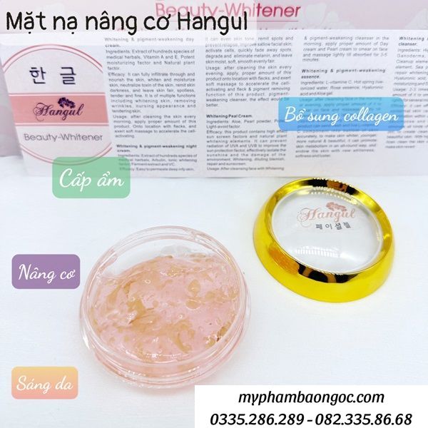 BỘ MỸ PHẨM TRỊ NÁM DƯỠNG TRẮNG DA HANGUL 6IN1 HÀN QUỐC