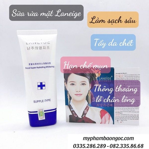 Bộ mỹ phẩm Laneige trị nám tàn nhang chính hãng