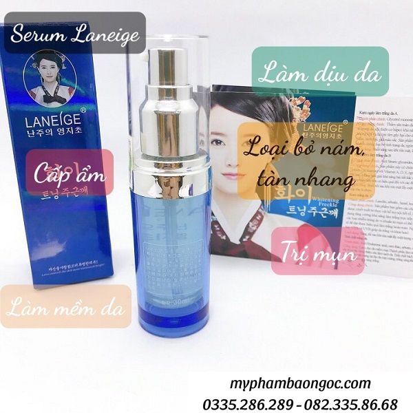 Bộ mỹ phẩm Laneige trị nám tàn nhang Hàn Quuocs