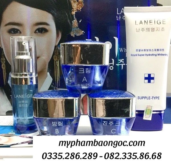 BỘ MỸ PHẨM TRỊ NÁM TÀN NHANG DƯỠNG TRẮNG DA LANEIGE HÀN QUỐC