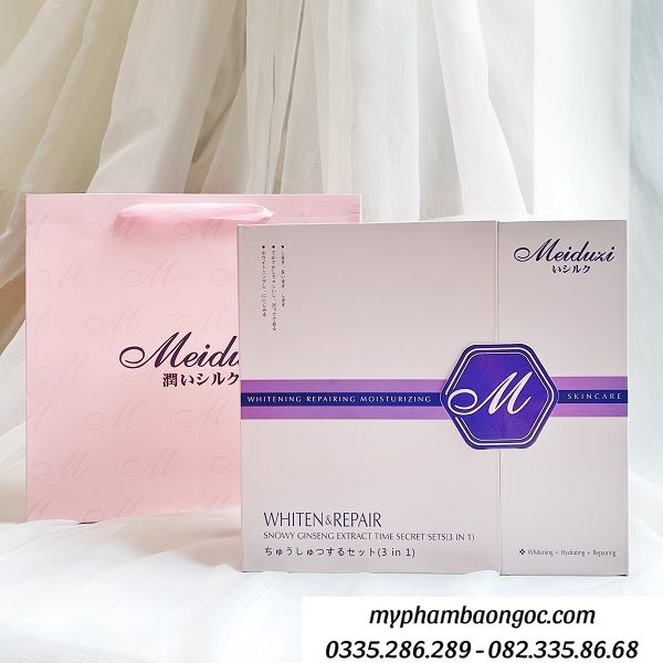 Công dụng bộ mỹ phẩm meiduzi