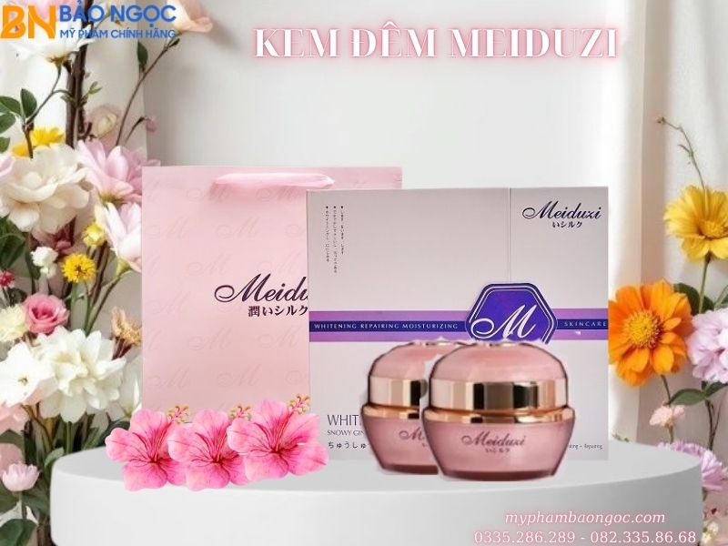 BỘ MỸ PHẨM MEIDUZI TRỊ NÁM TÀN NHANG DƯỠNG TRẮNG DA NHẬT BẢN