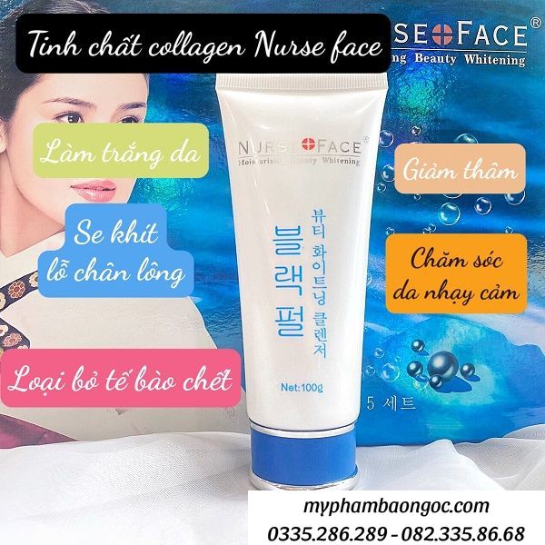 BỘ MỸ PHẨM TRỊ NÁM TÀN NHANG NURSE FACE NGỌC TRAI 5IN1