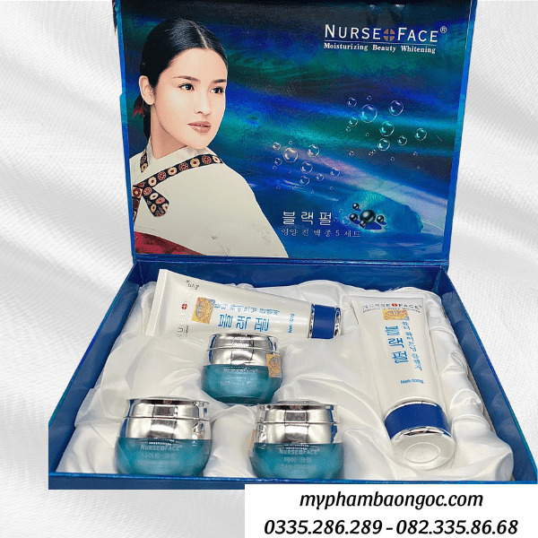 BỘ MỸ PHẨM TRỊ NÁM TÀN NHANG NURSE FACE NGỌC TRAI 5IN1