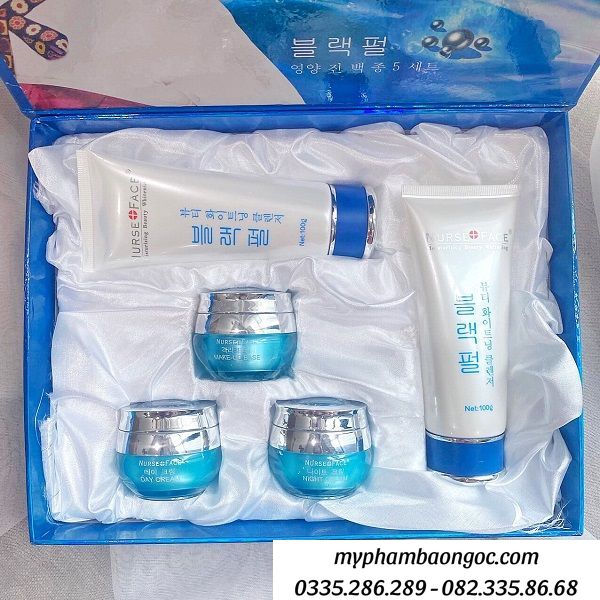 BỘ MỸ PHẨM TRỊ NÁM TÀN NHANG NURSE FACE NGỌC TRAI 5IN1