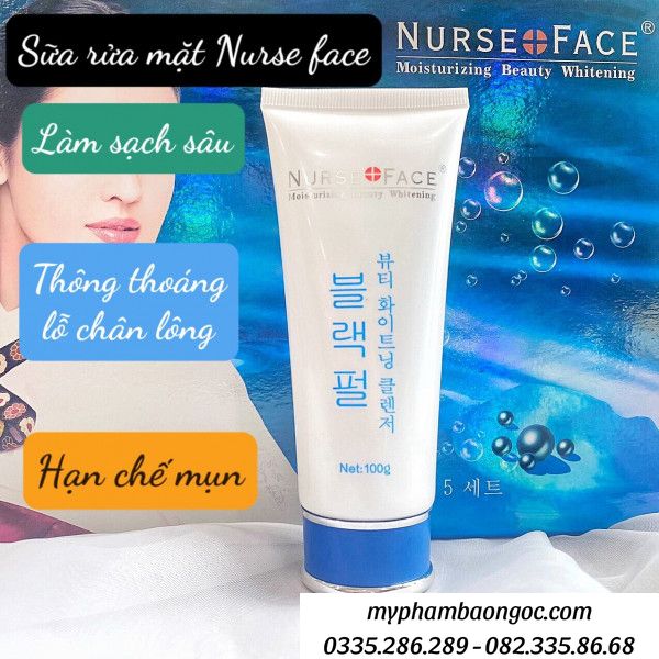 BỘ MỸ PHẨM TRỊ NÁM TÀN NHANG NURSE FACE NGỌC TRAI 5IN1