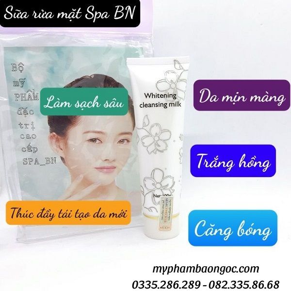 BỘ MỸ PHẨM SPA BN NHẬT BẢN TRỊ NÁM TÀN NHANG DƯỠNG TRẮNG DA