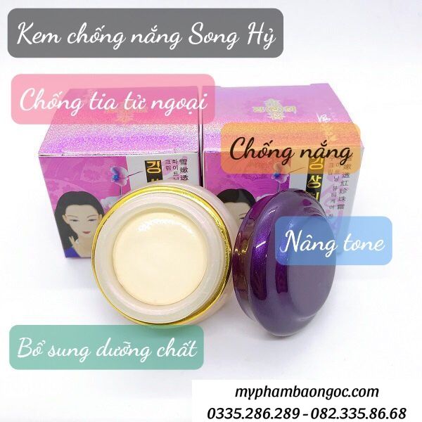 BỘ MỸ PHẨM DƯỠNG TRẮNG DA MỜ NÁM SONG HỶ 4IN1 HÀN QUỐC