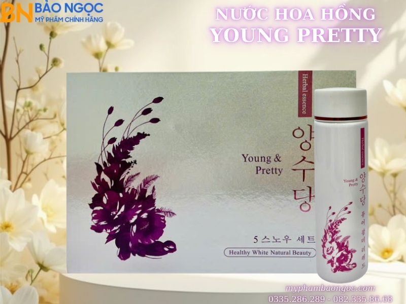BỘ MỸ PHẨM TRỊ NÁM TÀN NHANG TRẮNG DA YOUNG PRETTY HÀN QUỐC