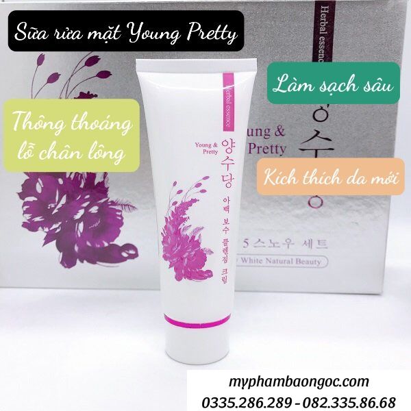 BỘ MỸ PHẨM TRỊ NÁM TÀN NHANG TRẮNG DA YOUNG PRETTY HÀN QUỐC