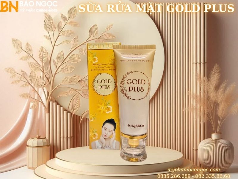 Sữa rửa mặt Gold Plus