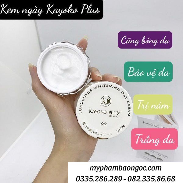 BỘ MỸ PHẨM KAYOKO PLUS VÀNG&nbsp;NHẬT BẢN TRỊ NÁM DƯỠNG TRẮNG DA