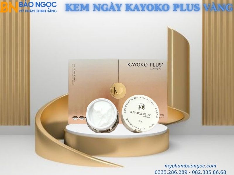 BỘ MỸ PHẨM KAYOKO PLUS VÀNG&nbsp;NHẬT BẢN TRỊ NÁM DƯỠNG TRẮNG DA