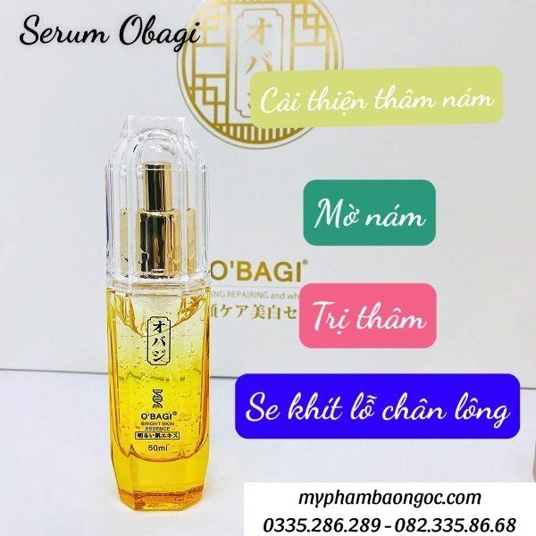 BỘ MỸ PHẨM OBAGI 5IN1 NHẬT BẢN  TRỊ NÁM TRẮNG DA HIỆU QUẢ