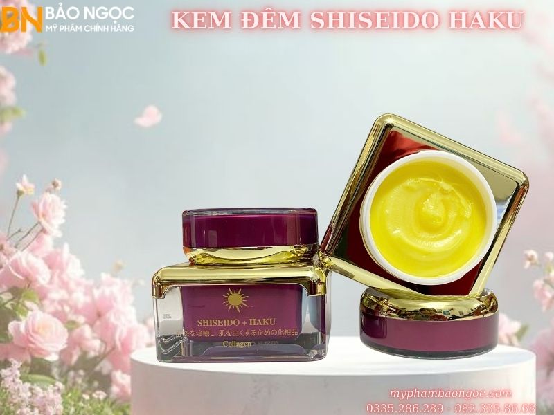 Kem đêm shiseido haku
