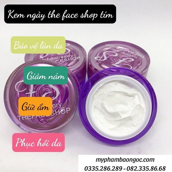 BỘ MỸ PHẨM TRỊ NÁM TRẮNG DA TS THEFACESHOP TÍM 5IN1 HÀN QUỐC