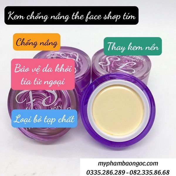 BỘ MỸ PHẨM TRỊ NÁM TRẮNG DA TS THEFACESHOP TÍM 5IN1 HÀN QUỐC