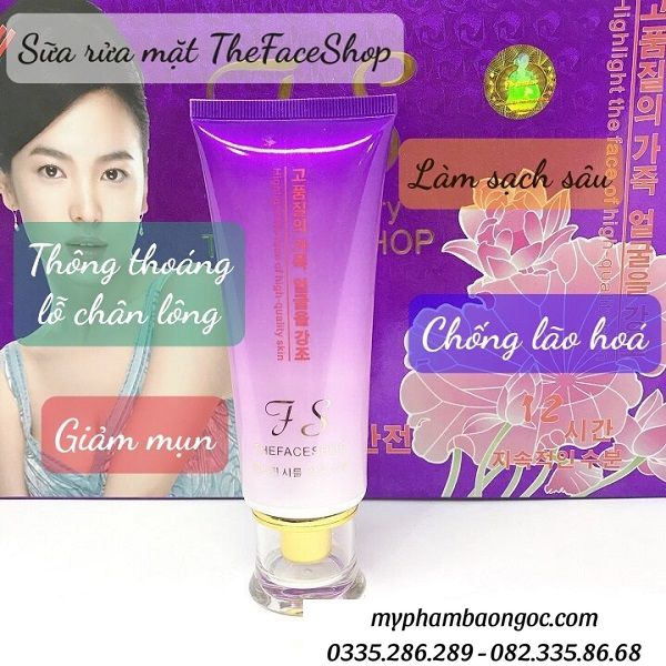 BỘ MỸ PHẨM TRỊ NÁM TRẮNG DA TS THEFACESHOP TÍM 5IN1 HÀN QUỐC