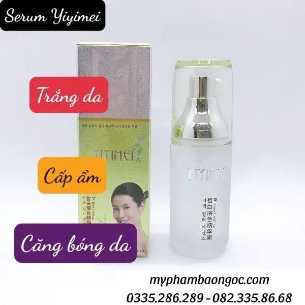 BỘ MỸ PHẨM TRỊ NÁM TÀN NHANG DƯỠNG TRẮNG DA YIYIMEI 5IN1