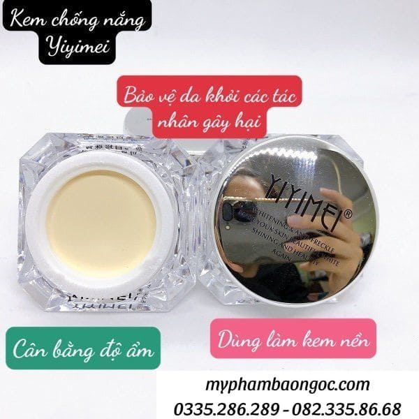 BỘ MỸ PHẨM TRỊ NÁM TÀN NHANG DƯỠNG TRẮNG DA YIYIMEI 5IN1