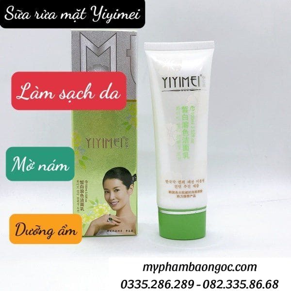 BỘ MỸ PHẨM TRỊ NÁM TÀN NHANG DƯỠNG TRẮNG DA YIYIMEI 5IN1