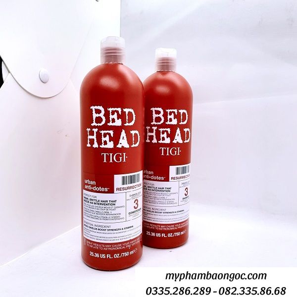 Sét dầu gội xả tigi
