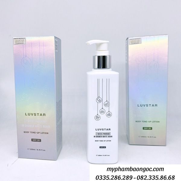 Dưỡng thể trắng da Luvstar body Hàn Quốc chính hãng