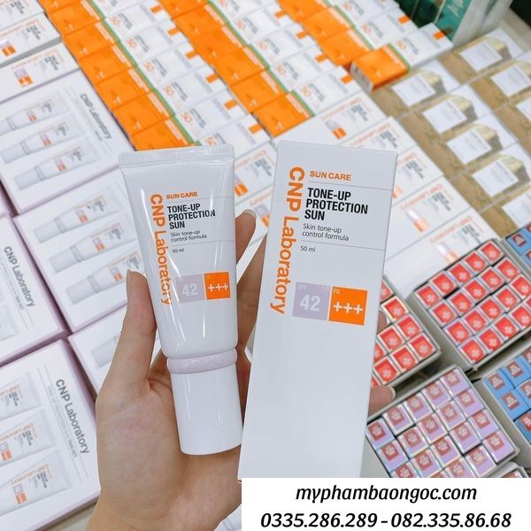 KEM CHỐNG NẮNG CNP LABORATORY TONE UP PROTECTION SUN SPF 42