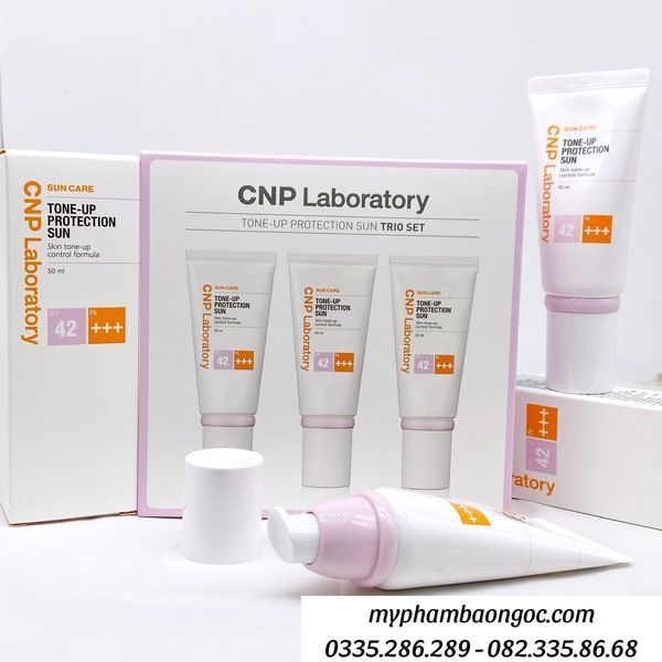 KEM CHỐNG NẮNG CNP LABORATORY TONE UP PROTECTION SUN SPF 42