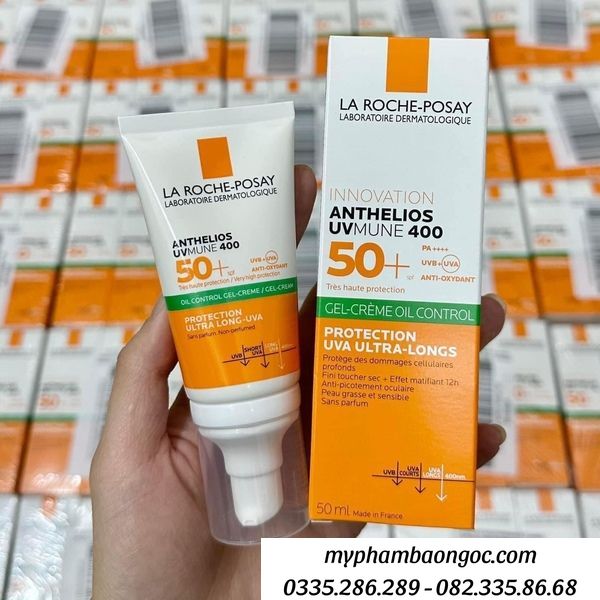 KEM CHỐNG NẮNG DA DẦU LA ROCHE POSAY VẠCH XANH SPF 50 PHÁP
