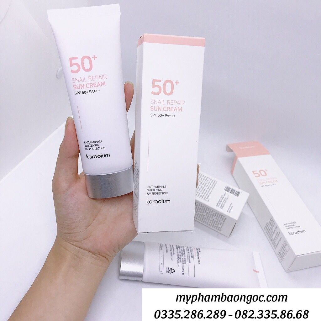 Cách sử dụng Kem chống nắng Karadium