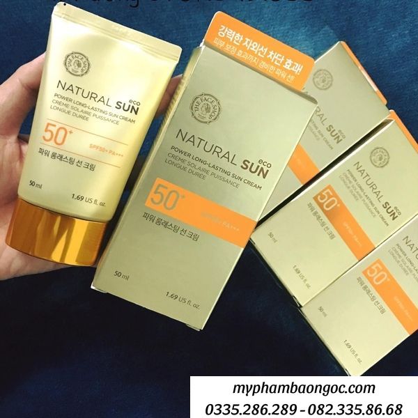 KEM CHỐNG NẮNG POWER LONG LASTING SUN CREAM SPF50 HÀN QUỐC