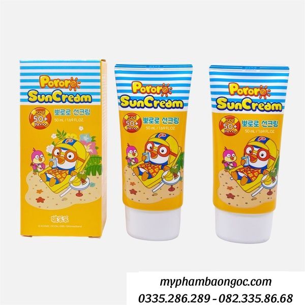 Cách sử dụng Kem chống nắng trẻ em Pororo