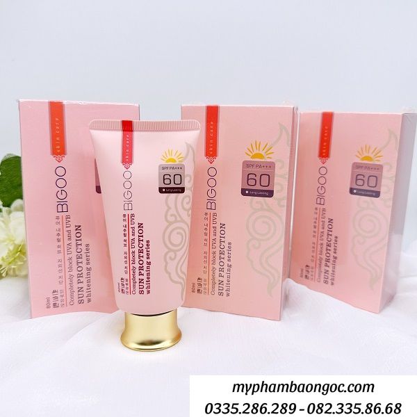 KEM NỀN CHỐNG NẮNG BIGOO HÀN QUỐC 80ML