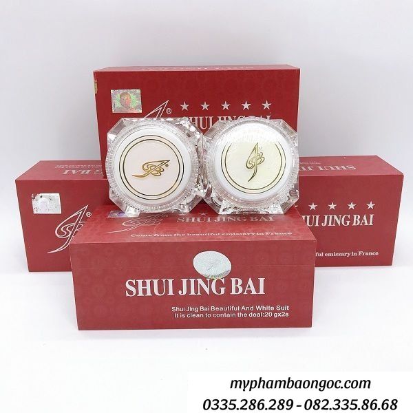 BỘ MỸ PHẨM TRỊ NÁM TÀN NHANG BẠCH THUỶ TINH SHUI JING BAI