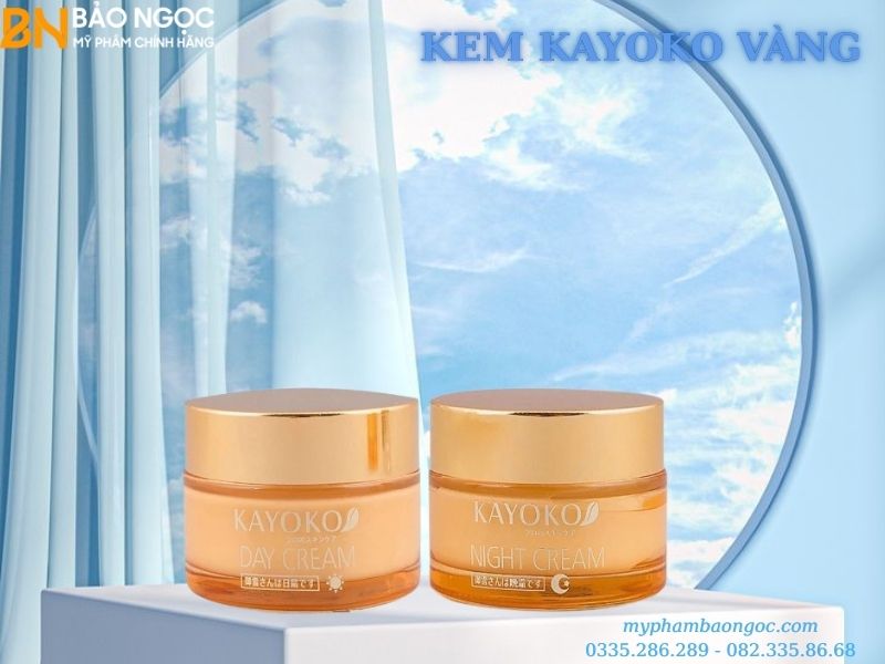 KEM TRỊ NÁM TRẮNG DA KAYOKO MÀU VÀNG NHẬT BẢN