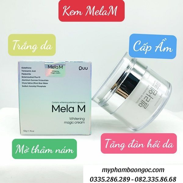 KEM TRỊ NÁM MELA M HÀN QUỐC 50ML