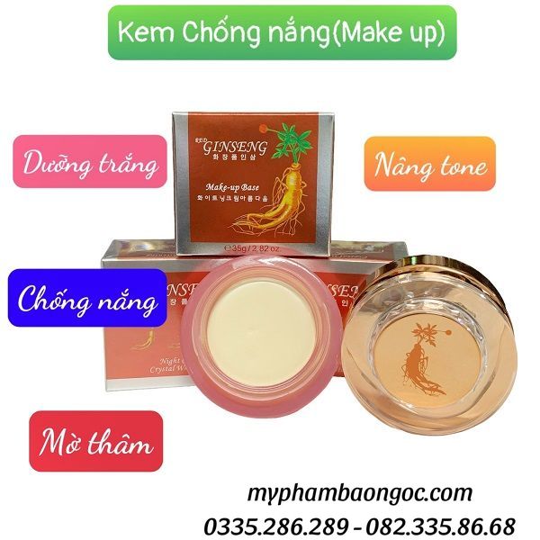 KEM SÂM TRỊ NÁM TRẮNG DA RED GINSENG HÀN QUỐC