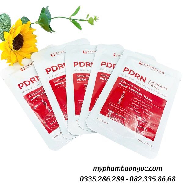 MẶT NẠ KYUNG LAB PDRN ĐỎ CẤP ẨM CĂNG BÓNG PHỤC  DƯỠNG DA