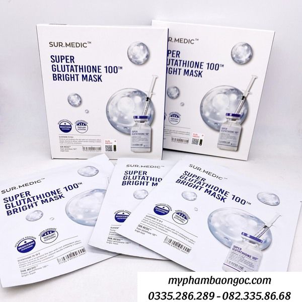 Cách sử dụng Mặt nạ truyền trắng Sur medic
